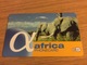 Africa Phone Card Elefants   - 5 Euro   - Little Printed  -   Used Condition - GSM, Cartes Prepayées & Recharges