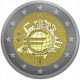 Belgique 2 Euro 2012 -Unc   ( 10 Years Of Euro Banknotes And Coins ) - Belgium