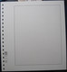 STAMP LINDNER COLLECTOR ALBUM PAGES 10 PCS WHITE BACKGROUND 296 X 272mm 18 Ring Perforation PAGES 802-a - Blank Pages