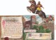 Grusse Aus Nuernberg, Eppelein Von Gailingen Folk Hero Outlaw, C1910s Vintage Fold-out Postcard - Nuernberg