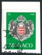 MONACO 2005 - Yv. 2502 Obl. TB (autoadhésif Sur Son Fragment De Carnet Intact) - Armoiries  ..Réf.MON20416 - Oblitérés