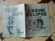 Vieux Papiert Protege Cahier Crème Et Brillant  Èclipse A La Cire & Buvard Encaustique Èclipse - E