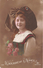 Cpa Fantaisie - Femme - Frau - Lady - Portrait - Alsacienne - Alsace - Vrouwen