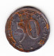 ALLEMAGNE, AACHEN, JETON, 1920,50 P. (B341) - Monétaires/De Nécessité