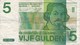 BILLETE DE HOLANDA DE 5 GULDEN DEL AÑO 1973  (BANKNOTE)  VONDEL - 5 Gulden