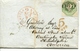 TRANSATLANTIC COVER From Huddersfiekd To USA With 1/- Plate 2 - VERY NICE And RARE !! - Lettres & Documents