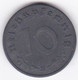 10 Reichspfennig 1940 E MULDENHUTTEN En Zinc - 5 Reichspfennig