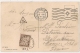 1913. TAXE 10c MACON Saone Et Loire Sur CP GENEVE Suisse. - 1859-1959 Lettres & Documents