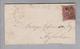 Grossbritannien 1853-08-14 Aylsham Streifband Mit 1 Pence - Lettres & Documents