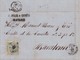 Año 1873 Edifil 133   10c Alegoria  Carta  Matasellos Rombo Mataro - Cartas & Documentos