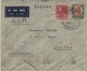 1936- Enveloppe Par Avion De Bangkok  Par La K.L.M.   Pour La France - Siam