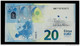 Test Note, Schottland  20 EURO, Testnote, Beids. Druck, RRRR, UNC, 133 X 72 Mm, Trial, Design-Studie - Sonstige & Ohne Zuordnung