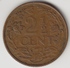 @Y@    Nederlandse Antillen   2 1/2  Cent  1959 ( 4576 ) - Netherlands Antilles