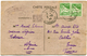 ALGERIE CARTE POSTALE DEPART TEBESSA 8-10-44 CONSTANTINE POUR LA FRANCE - Lettres & Documents