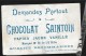 CHROMO Chocolat SAINTOIN Orléans Dorée PATRIE Mlle DELVAIR - Autres & Non Classés