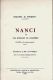 *NANCI *vo Lou Prenoum En Countèsto< Par Edgard G.RAIZON/Coumèdi En Un Ate E Proulogue (livre En Occitan) - Théâtre