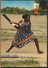 °°° 484 - NEW CALEDONIA - WOMAN PLAY CRICKET - 1977 With Stamps °°° - Nuova Caledonia