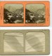 France Pyrénées Glacier Du Mont Perdu Gavarnie Anciennne Photo Stereo Transparente Andrieu 1860 - Photos Stéréoscopiques