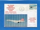 Marcophilie--JET -" CONCORDE" -Françe -lettre Inaugural Flight-paris Washington-cad Roissy 12 1 1979-stamp Us Au Dos - Concorde