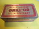 Boite En Fer/Alimentaire/Petit-Beurre GRILL-OR De L'Alsacienne/Biscuits Au Lait Frais/France/Vers1930-50     BFPP104 - Dozen