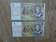 2 BILLETS AUSTRALIE - Altri & Non Classificati