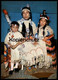 POSTKARTE INDIANER MUTTER MIT IHREN KINDERN MAUSI UND CONNY Indian Indians Indien Feather Headdress Coiffe Postcard Cpa - Indianer