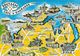 Bretagne: Les Côtes Du Nord, La Côte D'Emeraude - Edition Artaud - Lot De 2 Cartes Géographie Touristique, Non Circulées - Cartes Géographiques