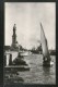 Egypt SUEZ Canal With Lesseps Statue Ship View / Picture Post Card # PC071 - Other & Unclassified