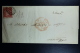 Spain: Cover De Tuy A Santiago Ed. 24  Mi 26 , 1854 - Briefe U. Dokumente