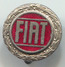 FIAT - Car, Auto, Automotive, Enamel, Vintage Pin, Badge, Abzeichen - Fiat