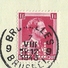 528 Op Recu Stempel BRUXELLES, Met Firmaperforatie (perfin) " P.B. " - 1934-51