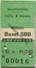 Schweiz - Beamtenbillet - Möhlin Basel SBB Und Zurück - Fahrkarte 1. Klasse 1959 - Europa