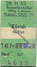 Schweiz - Beamtenbillet - Basel SBB Zürich Via Frick - Fahrkarte 1. Kl. 1959 - Europe