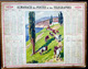 CALENDRIER ALMANACH DES POSTES PTT 1928 TROUPEAU DE CHEVRES MENTON DEPARTEMENT ARDECHE  POSTES ET TELECOMMUNICATION - Formato Grande : 1921-40