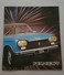 Peugeot 204 1975 Depliant Originale Auto - Car Genuine Brochure - Prospekt - Motores