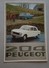 Peugeot 204 1976 Depliant Originale Auto - Car Genuine Brochure - Prospekt - Engines