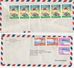 1979 PHILIPPINES Air Mail COVER 10 X STAMPS BOTH SIDES Flag ANGAT DAM IRRIGATION To GB Flags Environment - Philippines