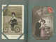 Delcampe - Lot De 100 Cpa Fantaisie Dans Album Ancien - 5 - 99 Cartes