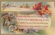 EMBOSSED THANKSGIVING GREETINGS CARD - Thanksgiving