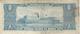 Brazil 1 Cruzeiro ND (1944) , Handwritten Signature Serie 48A VF, P-132a - Brazil