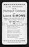 Communieprentje / Communie / Communion / 2 Scans / 1945 / Pulle / Louis Simons - Communion