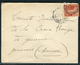 France - Cover / Enveloppe De Bessancourt Pour La Suisse En 1915 , Aff. Semeuse Croix Rouge  Ref F63 - 1877-1920: Période Semi Moderne