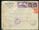 Egypte - Cover / Enveloppe De Alexandrie Pour La France En 1945 Avec Contrôle Postal , Affr. Plaisant  Ref F79 - Covers & Documents