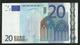 20 EURO BELGIQUE T001 A3 Z42702586164 CIRCULATED DUISENBERG - 20 Euro