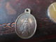 PENDENTIF - PIVS IX P. M. ANN. XII 1830- MARIA CONCEPITA SENZA PEITATO- Métal Argent -voir Photos - Pendentifs