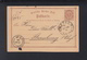 Dt. Reich GSK 1874 Crefeld Nach Stassburg - Covers & Documents