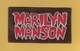 *  Patch En Tissu :  Marilyn MANSON..Scan J : Voir Scans Recto Et Verso - Ecussons Tissu