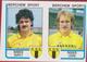 Panini Football Belgie Belgique 86 Voetbal 1986 Sticker Koninklijke Berchem Sport KBS Nr. 374  Ignace Suply Roger Leirs - Sports