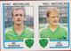 Panini Football Belgie Belgique 86 Voetbal 1986 Sticker Racing Mechelen Nr. 423 Nic Verboven Luc Doms - Sports