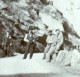 Suisse Alpes Ragaz Gorges De La Tamina Taminaschlucht Ancienne Photo Stereo Amateur 1900 - Stereoscopic